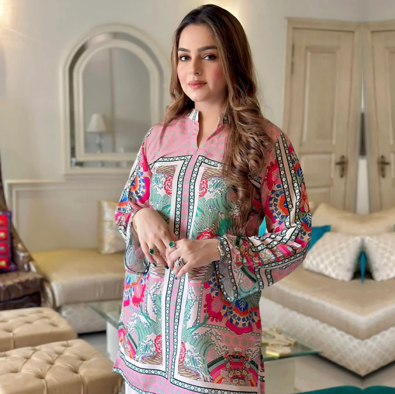 ANAR-KALI Velvet 2PC - Image 8