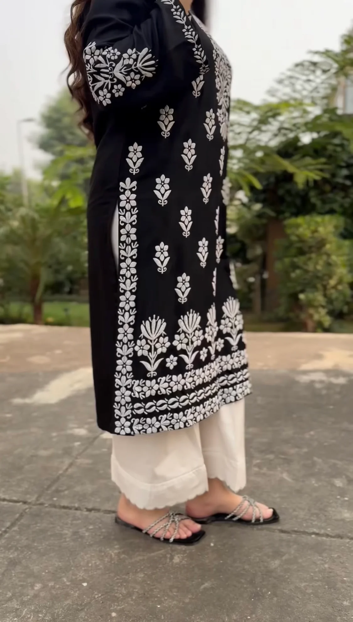 FOXY Embossed Indian Chicken Kari Kurti - Image 2