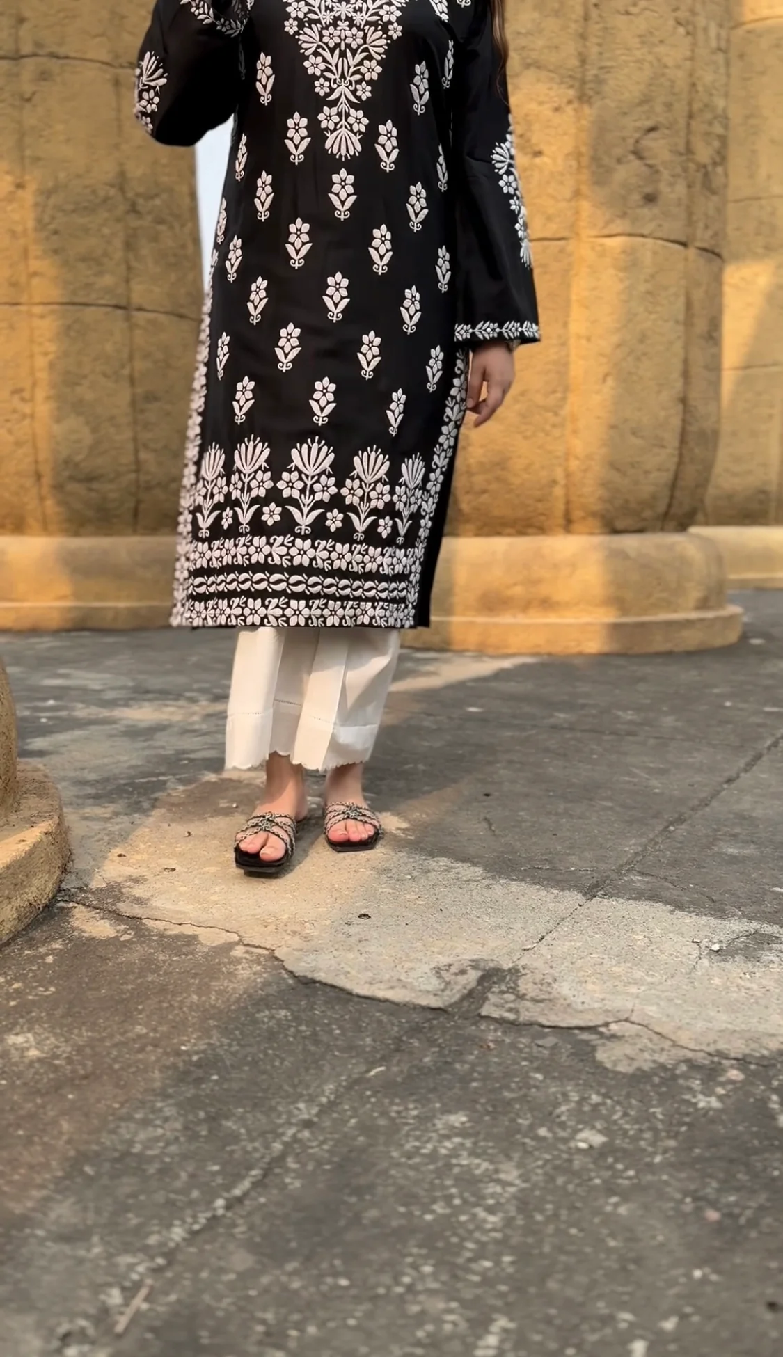 FOXY Embossed Indian Chicken Kari Kurti - Image 3