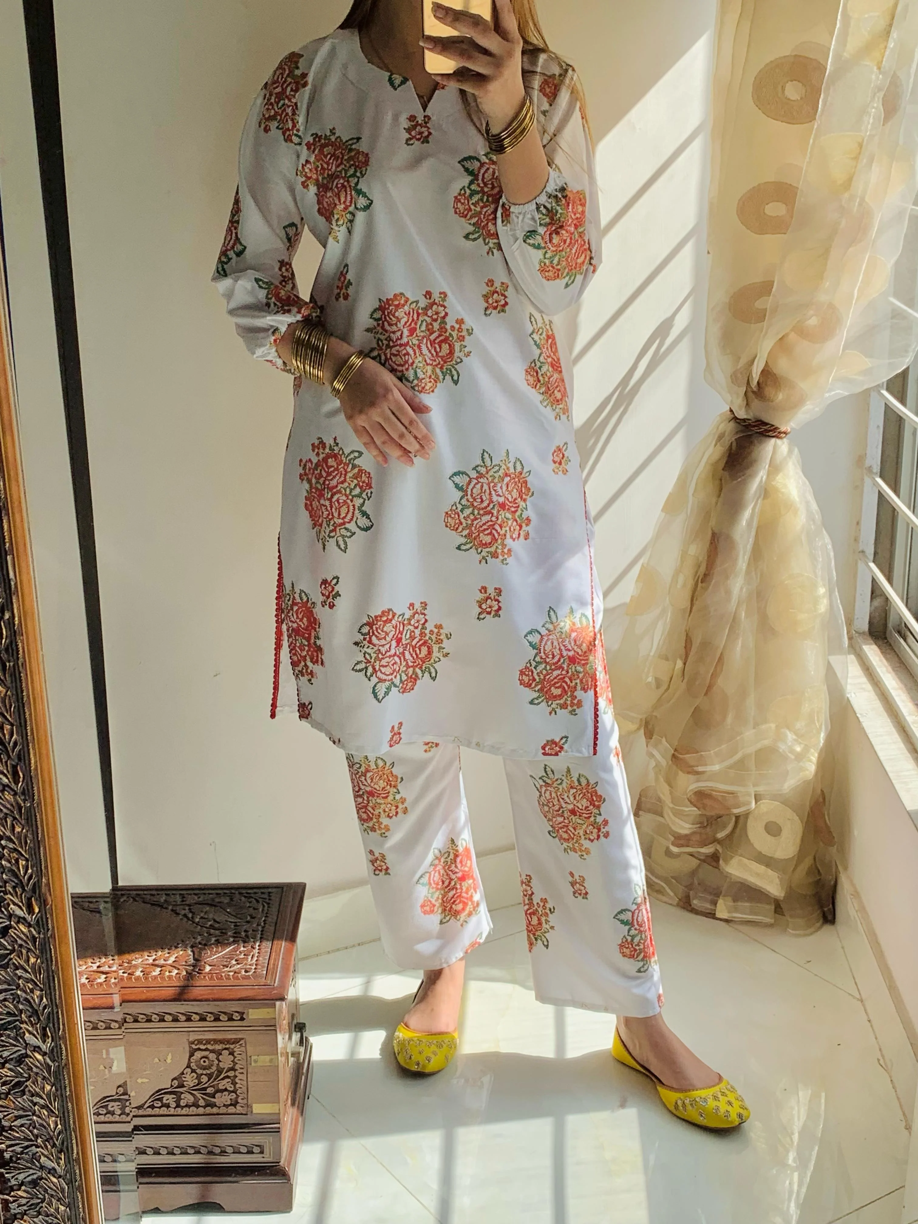 GULABAY-GUL PRINT 2PCS STITCHED - Image 7