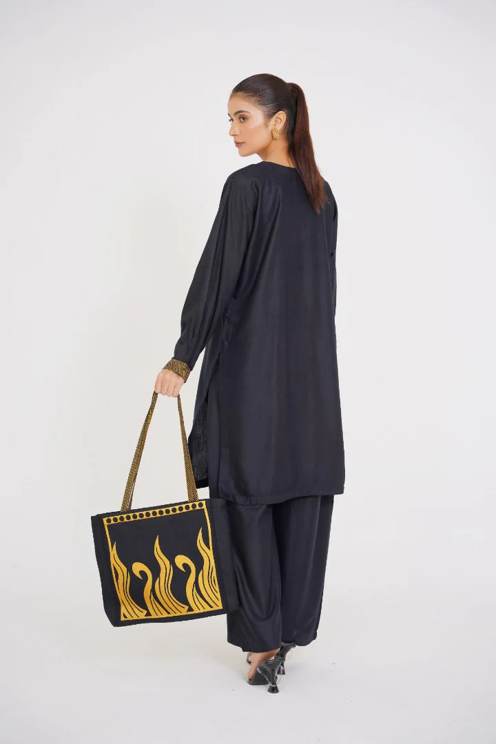 Petal Bag - 3pc - Black - Image 4