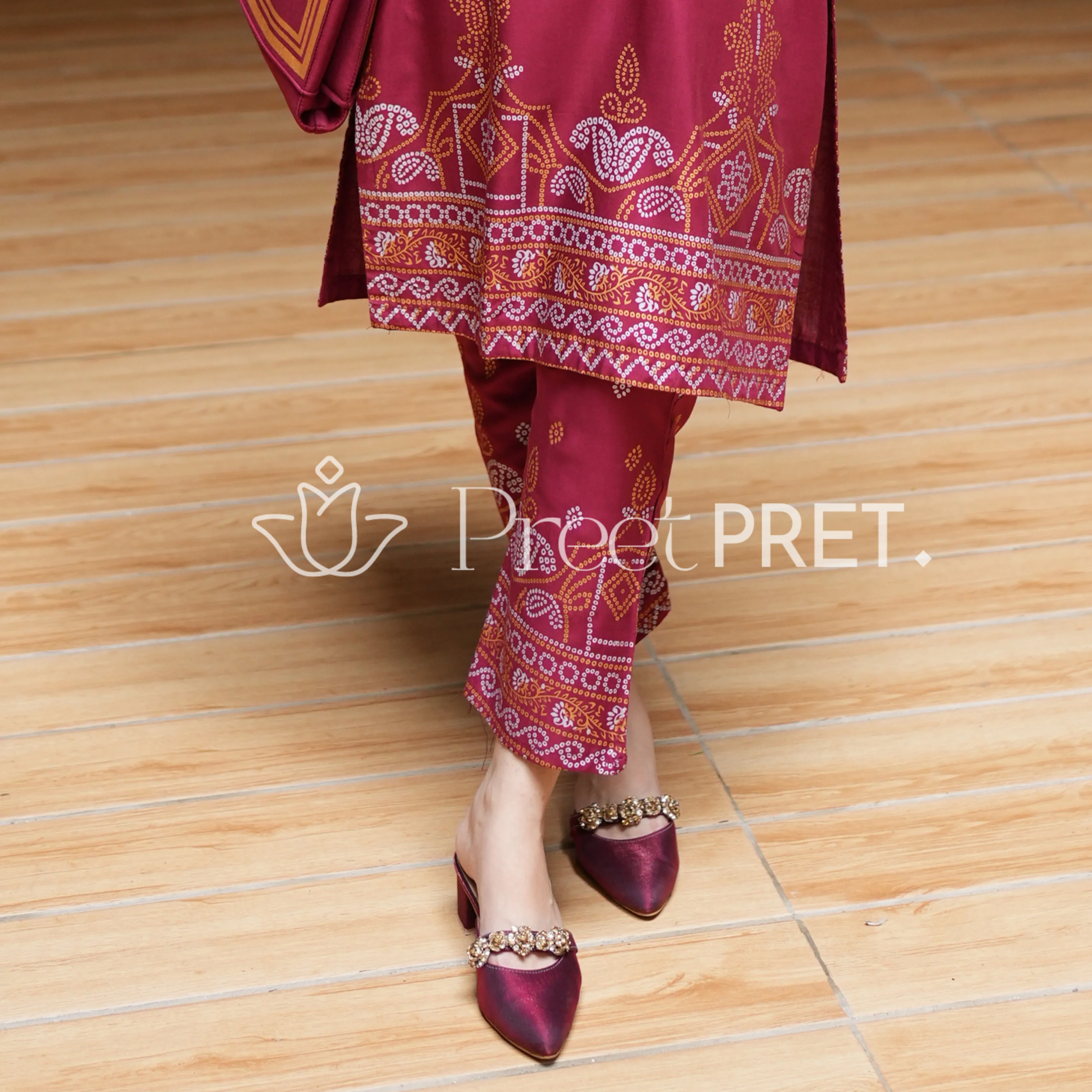 ROSEATE THREADS 2PC With BAG - Image 5